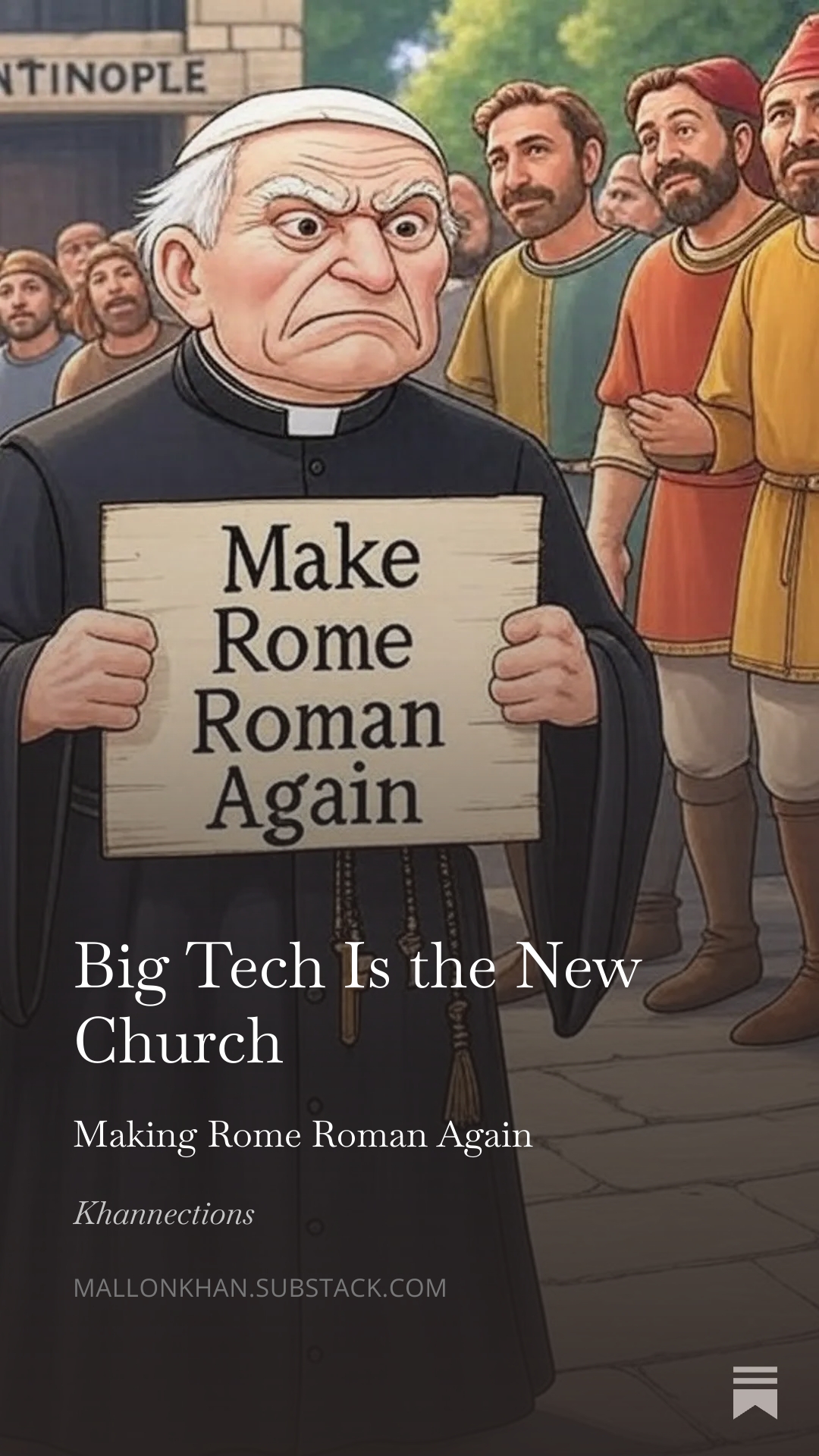 Big Tech is the New Church essay artwork